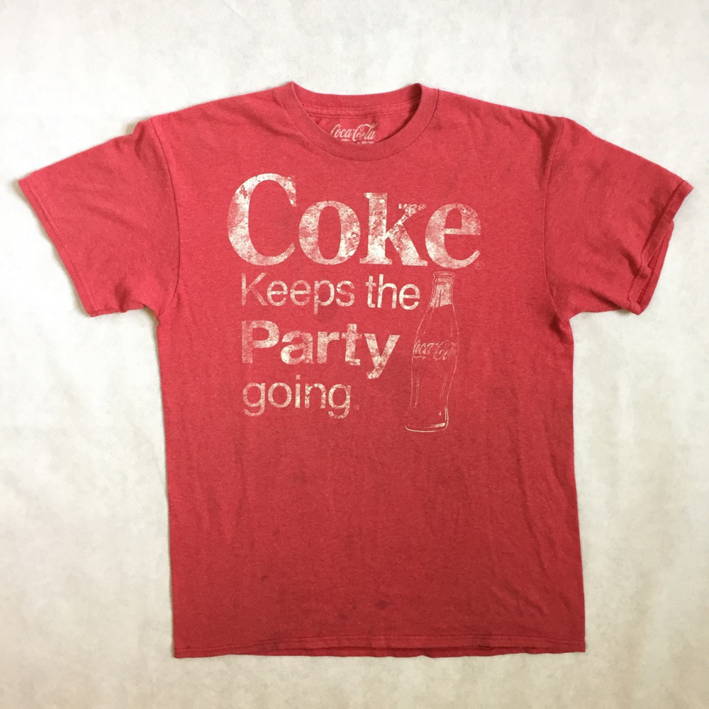 “Coke keeps the party going!”  Vintage Tee